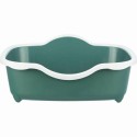 Cat Litter Box Trixie Davio White Green Plastic 56 x 26 x 39 cm