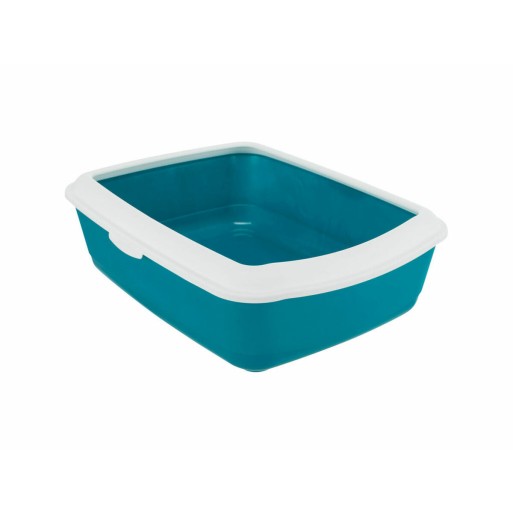 Katzentoilette Trixie Classic Blau Weiß Kunststoff 37 × 15 × 47 cm