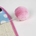 Scratching Post for Cats Minnie Mouse Pink Multi-composition 23 x 29,5 x 0,5 cm