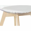 Sedia da Sala da Pranzo DKD Home Decor Bianco Legno Policarbonato (Ricondizionati A)