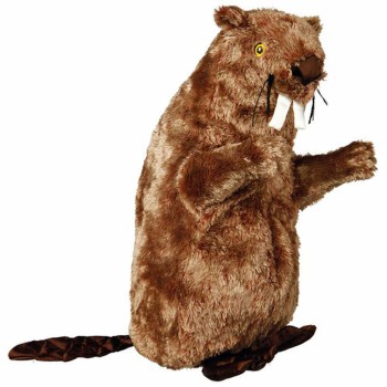 Peluche para cães Trixie Poliéster Felpa Castor 40 cm Castanho