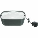 Fontaine pour Animaux de Compagnie Trixie Polygon Blanc Gris Silicone Mélamine 2,5 L 28 x 11 x 22 cm
