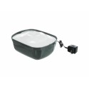 Fontaine pour Animaux de Compagnie Trixie Polygon Blanc Gris Silicone Mélamine 2,5 L 28 x 11 x 22 cm