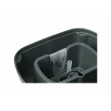 Fontaine pour Animaux de Compagnie Trixie Polygon Blanc Gris Silicone Mélamine 2,5 L 28 x 11 x 22 cm