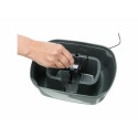 Fontaine pour Animaux de Compagnie Trixie Polygon Blanc Gris Silicone Mélamine 2,5 L 28 x 11 x 22 cm