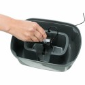 Fontaine pour Animaux de Compagnie Trixie Polygon Blanc Gris Silicone Mélamine 2,5 L 28 x 11 x 22 cm