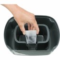 Fonte para Animais de Estimação Trixie Polygon Branco Cinzento Silicone Melamina 2,5 L 28 x 11 x 22 cm
