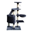 Árvore de arranhar para gatos Gloria Sinu Cinzento 7,5 cm 55 x 40 x 120 cm