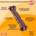 Knochen Nylabone Braun Bacon M