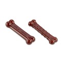 Hueso Nylabone Marrón Bacon XS 2 Unidades