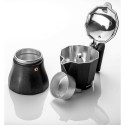 Cafetera Italiana Fagor Negro Aluminio 12 Tazas