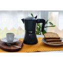 Cafetera Italiana Fagor Negro Aluminio 12 Tazas