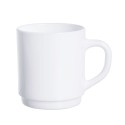 Taza Luminarc Zelie Blanco Vidrio 290 ml