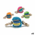 Jouet pour chien Mascow MC1775 Bleu Vert Orange Rose 12 x 9 x 20 cm Ballon (12 Unités)
