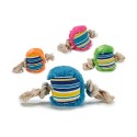 Giocattolo da mordere per cani Mascow MC1775 Azzurro Verde Arancio Rosa 12 x 9 x 20 cm Sfera (12 Unità)