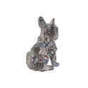 Figura Decorativa Home ESPRIT Multicolor Perro Mediterráneo 10 x 13 x 16 cm (2 Unidades)