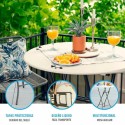 Mesa auxiliar Aktive Crema