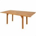 Mesa Extensível Aktive Acácia Retangular 200 x 100 x 74 cm