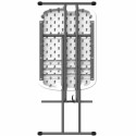 Folding Table Lifetime 66 x 71 x 46 cm White Steel HDPE