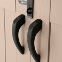 Armadio Lifetime Esterno Orizzontale Acciaio Plastica 190 x 106 x 131 cm