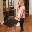 Table Klapptisch Lifetime Schwarz Stahl Kunststoff 75 x 50,5 x 66 cm