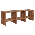 Móvel de TV Home ESPRIT Natural Teca 130 x 30 x 45 cm