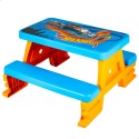 Table de pique-nique Colorbaby Bleu Orange