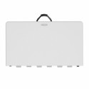 Mesa Plegable Lifetime Blanco Cuadrada Acero Plástico 94 x 94 x 74 cm