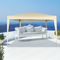 Gazebo Colorbaby Steel 300 x 300 x 240 cm