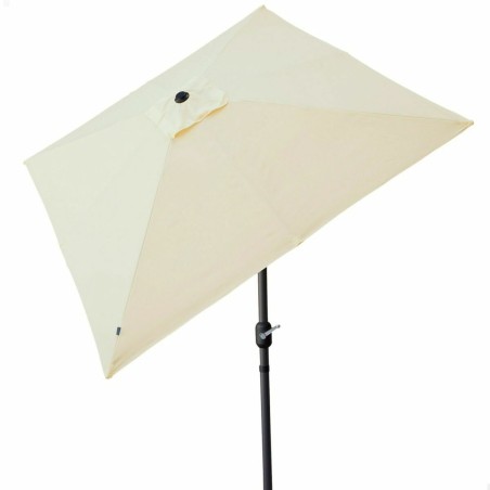 Parasol Aktive Crème Aluminium Acier 270 x 270 cm