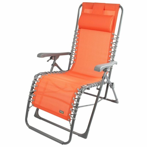 Solseng Aktive Orange Textilene 160 x 52 x 76 cm