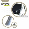 Cadeira de baloiço Aktive 3 lugares Preto 180 x 107 x 160 cm