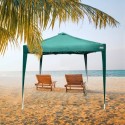 Gazebo Colorbaby Max-Air Verde Tecido Aço 300 x 300 x 250 cm