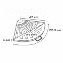 Base para Sombrilla Aktive Negro 12 kg Aluminio Poliresina 47 x 64 x 4 cm