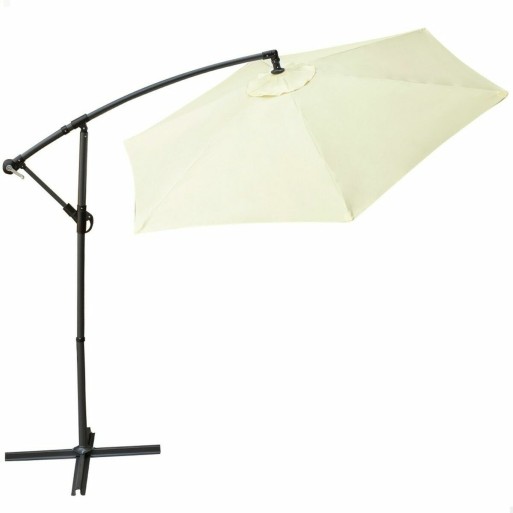 Ombrellone Aktive Crema 300 cm 4,2 cm Alluminio