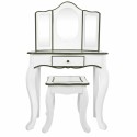 Tocador Com Banqueta Colorbaby Brinquedo Branco Infantil 61 x 29 x 100 cm