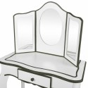 Tocador Com Banqueta Colorbaby Brinquedo Branco Infantil 61 x 29 x 100 cm