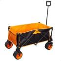 Carro Multiusos Aktive Naranja 86 x 44 x 53 cm Plegable Playa