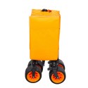 Carro Multiusos Aktive Naranja 86 x 44 x 53 cm Plegable Playa