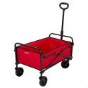 Carro Multiusos Aktive Vermelho 65 x 40 x 48 cm Dobrável Praia