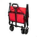 Carrello Multiuso Aktive Rosso 65 x 40 x 48 cm Pieghevole Spiaggia
