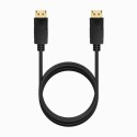Câble DisplayPort Aisens A124-0739 Noir 1,5 m 4K Ultra HD