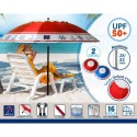Chapéu de praia Ø 220 cm SPF50+ Âncora