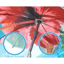Beach parasol Ø 160 cm SPF50+ Flower