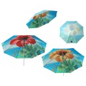 Sombrilla de playa Ø 180 cm SPF50+ Flor