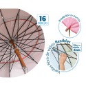 Beach parasol Coral Ø 240 cm SPF50+