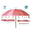 Beach parasol Coral Ø 240 cm SPF50+
