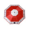 Beach parasol Red Ø 200 cm SPF50+ Anchor