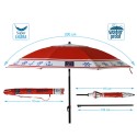 Beach parasol Red Ø 200 cm SPF50+ Anchor