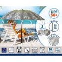 Beach parasol Ø 220 cm SPF50+ Oriental